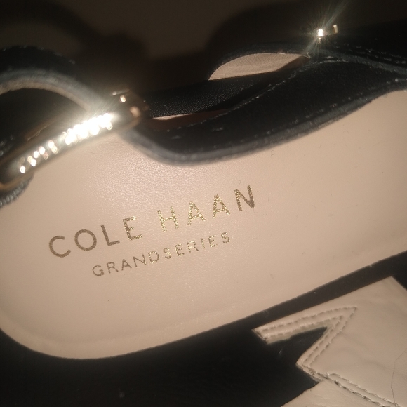 Cole Hann wedge sandals size 8 - Picture 5 of 6